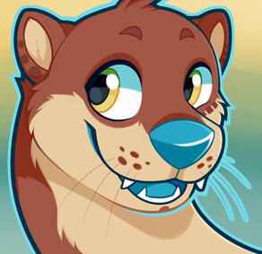 Headshot icon of Percy the Otter by VintageCoyote